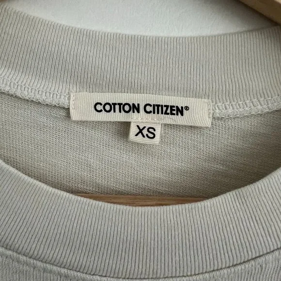 Cotton Citizen | Dresses | Cotton Citizen Tokyo Long Sleeve Mini Dress  White | Poshmark